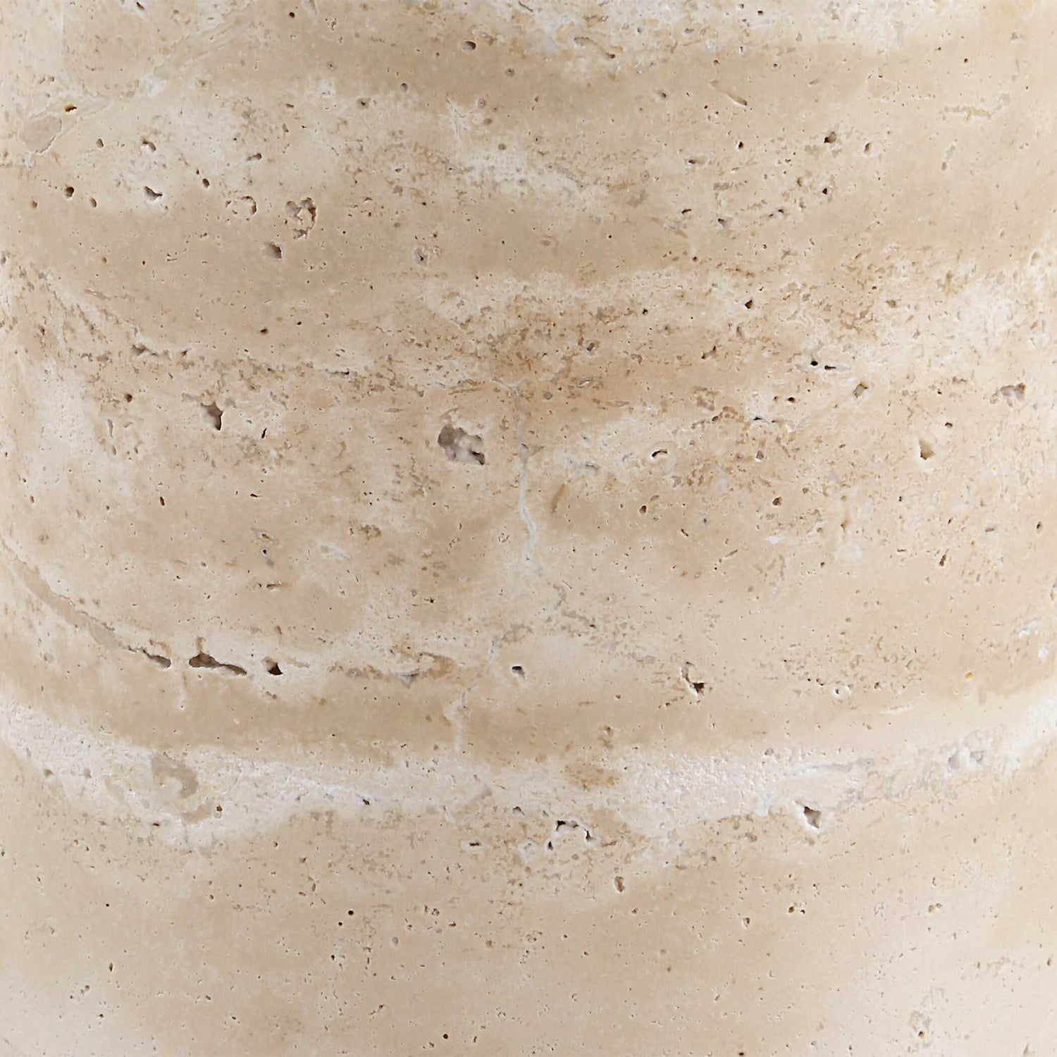 UTTERMOST Malya Travertine Accent Table - Side