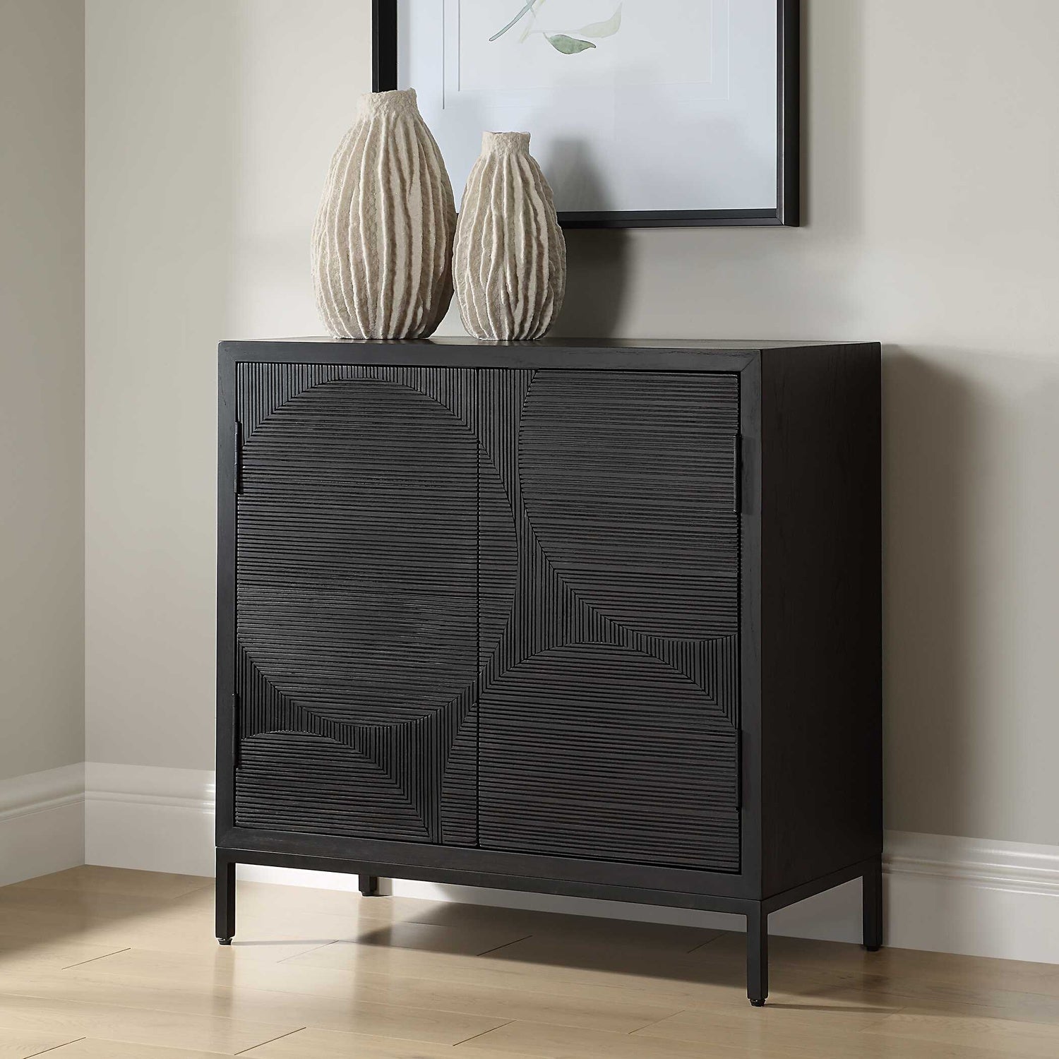 UTTERMOST BESWICK 2 DOOR CABINET - Cabinets & Bar