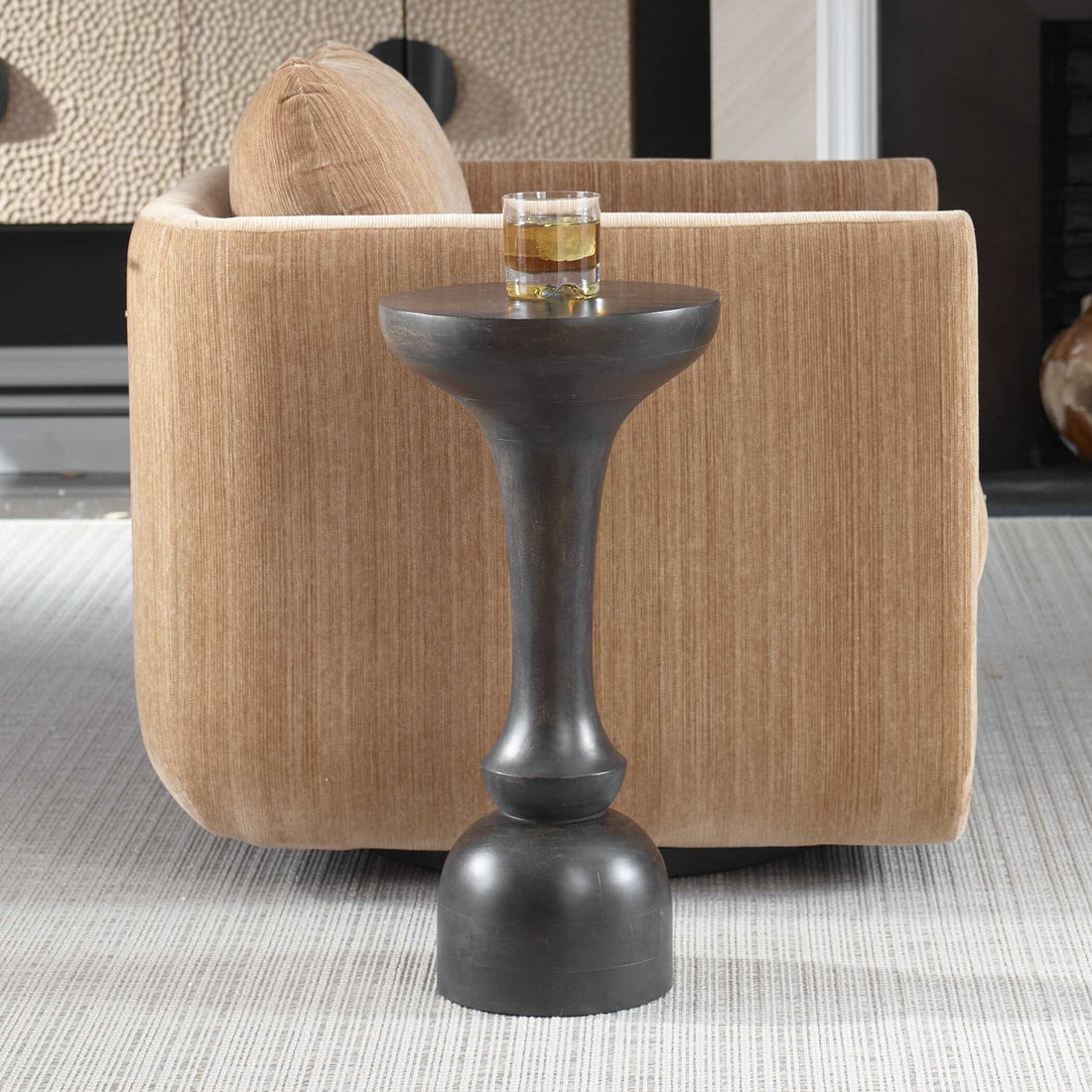UTTERMOST Gambit Accent Table - Side
