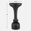 UTTERMOST GAMBIT ACCENT TABLE - Side