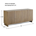 UTTERMOST KELLEM 4 DOOR CABINET - Cabinets & Bar