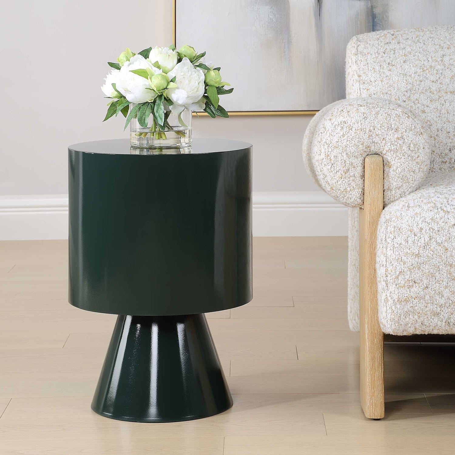 UTTERMOST DENISON ACCENT TABLE - Side
