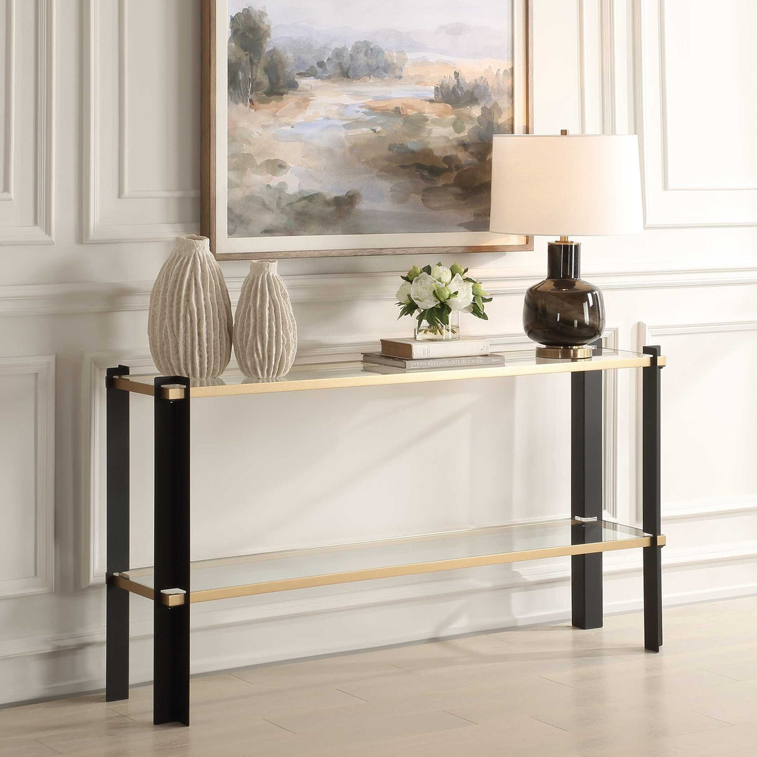 UTTERMOST Cunene Contemporary Console Table - Consoles