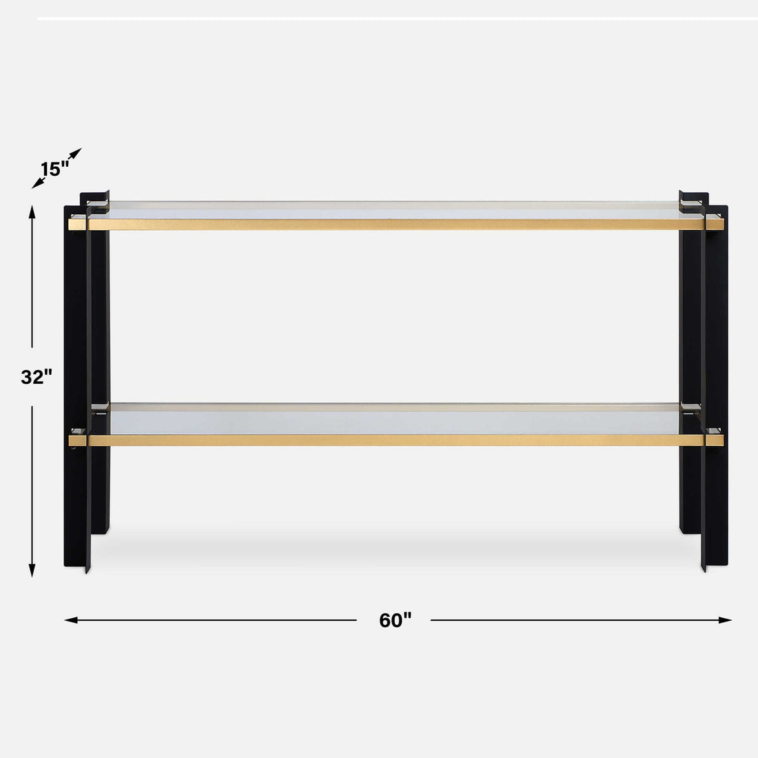 UTTERMOST Cunene Contemporary Console Table - Consoles