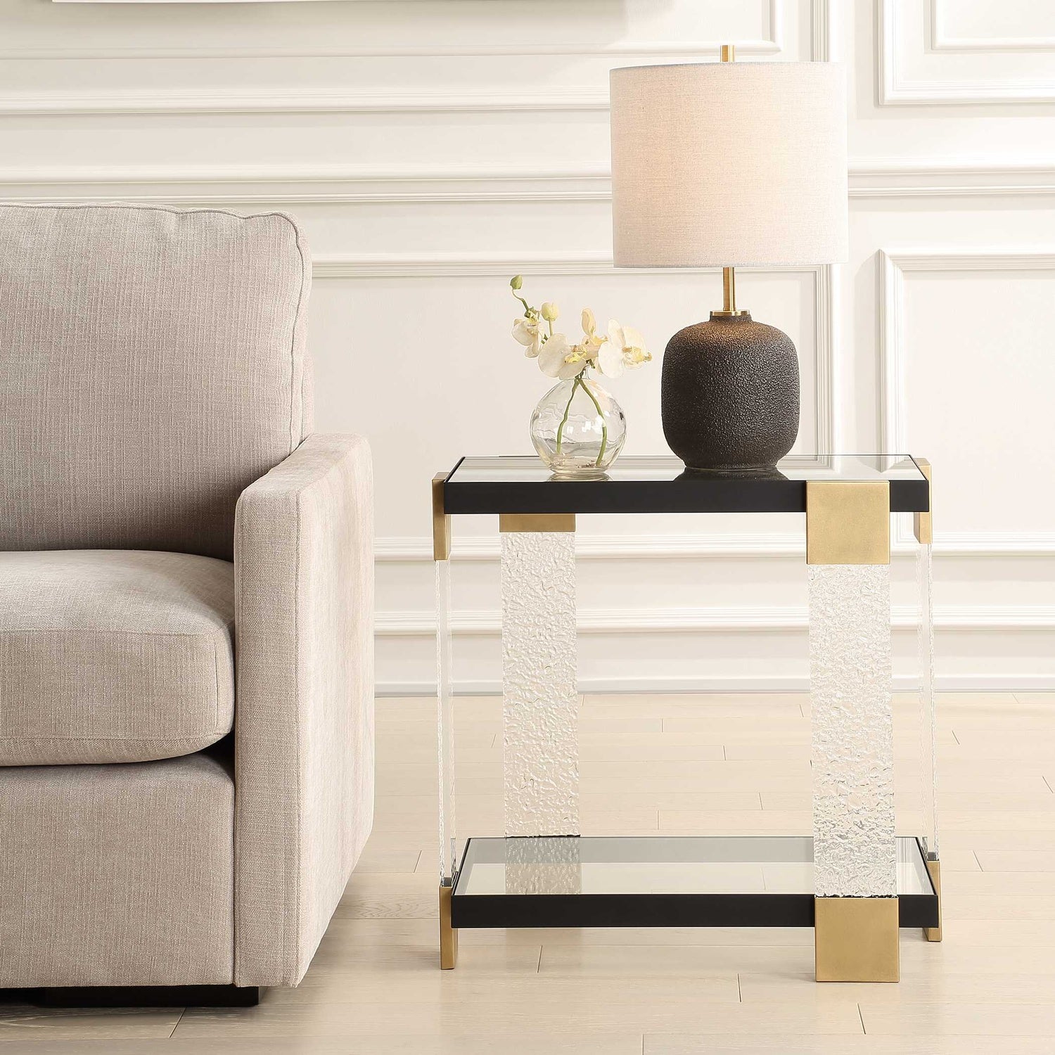 UTTERMOST Bendena Modern Side Table - Side