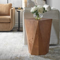 UTTERMOST Hughes Geometric Accent Table - Side