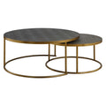 UTTERMOST Aragon Nesting Coffee Tables Set Of 2 - Coffee