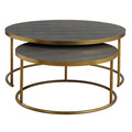 UTTERMOST Aragon Nesting Coffee Tables Set Of 2 - Coffee