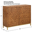 UTTERMOST Jethro Burl 2 Door Cabinet - Cabinets & Bar