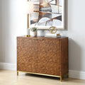 UTTERMOST Jethro Burl 2 Door Cabinet - Cabinets & Bar