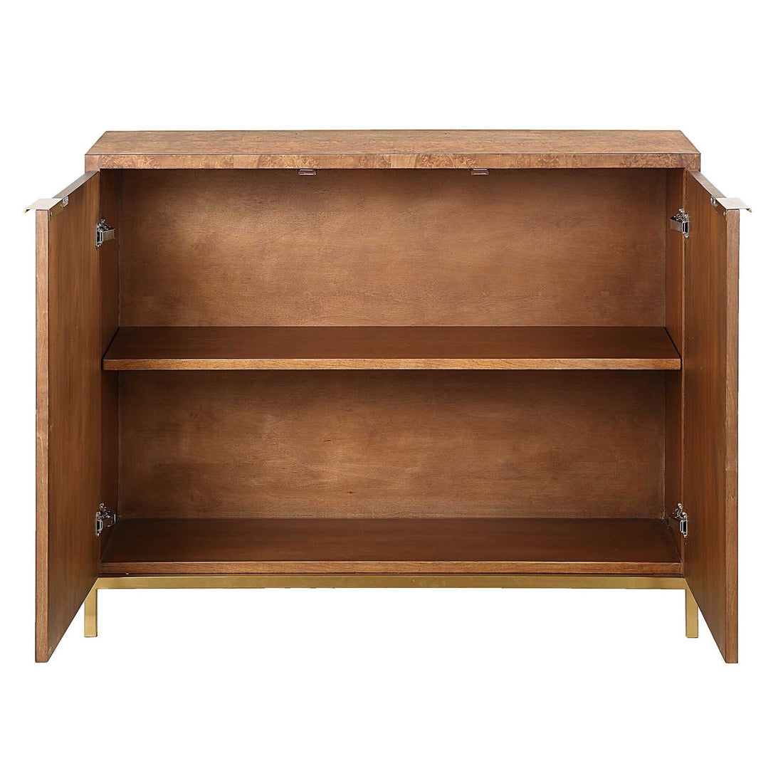 UTTERMOST Jethro Burl 2 Door Cabinet - Cabinets & Bar