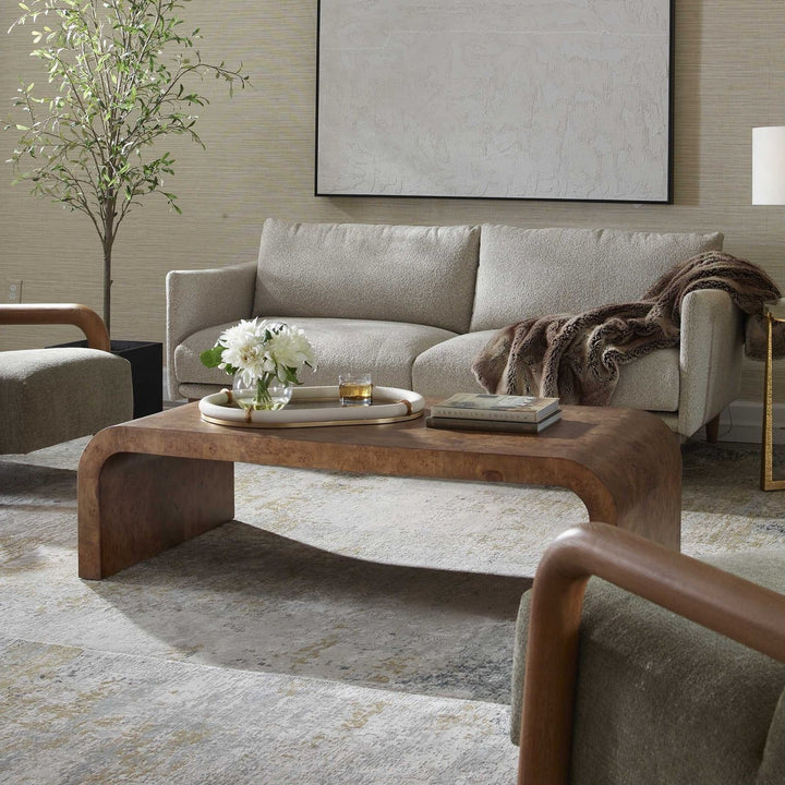 UTTERMOST CARRAWAY BURL COFFEE TABLE - Coffee