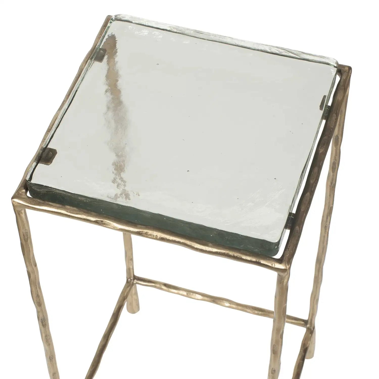 UTTERMOST Ovard Antiqued Accent Table - Side