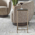 UTTERMOST Ovard Antiqued Accent Table - Side