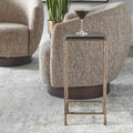 UTTERMOST OVARD ANTIQUED ACCENT TABLE - Side