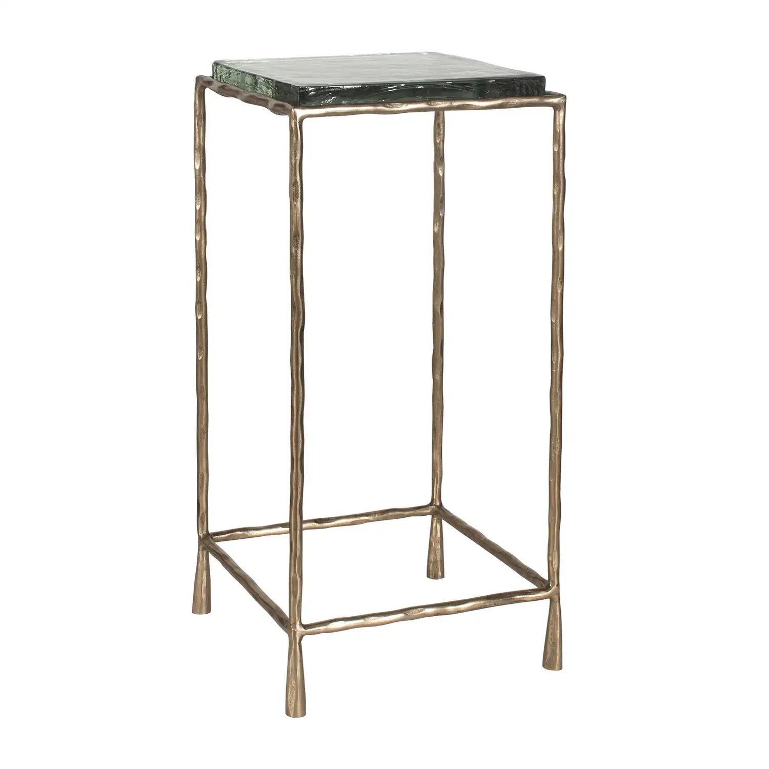 UTTERMOST Ovard Antiqued Accent Table - Side