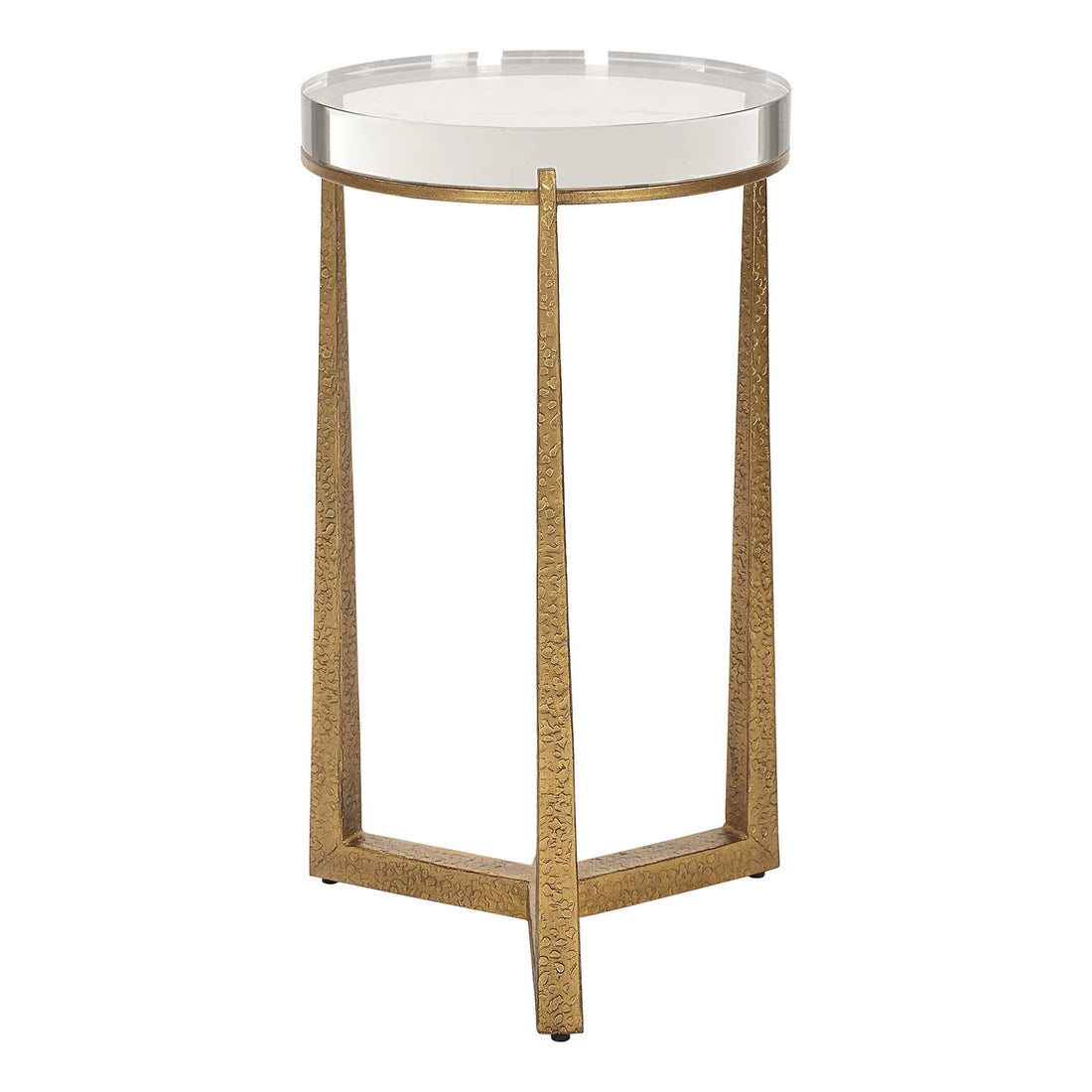 UTTERMOST MIDAS ANTIQUE ACCENT TABLE - Side