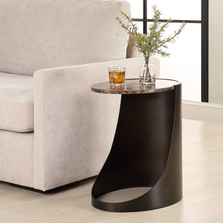 UTTERMOST WELLING MODERN METAL SIDE TABLE - Side
