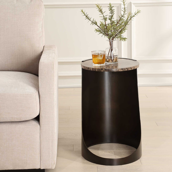 UTTERMOST Welling Modern Metal Side Table - Side