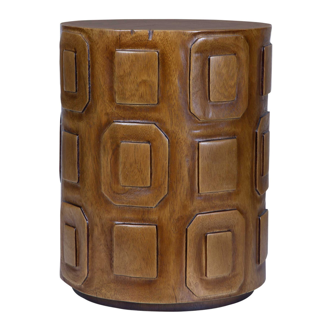 UTTERMOST Alson Geometric Accent Table - Side