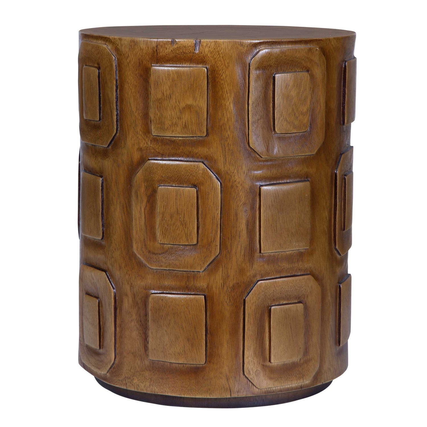 UTTERMOST Alson Geometric Accent Table - Side
