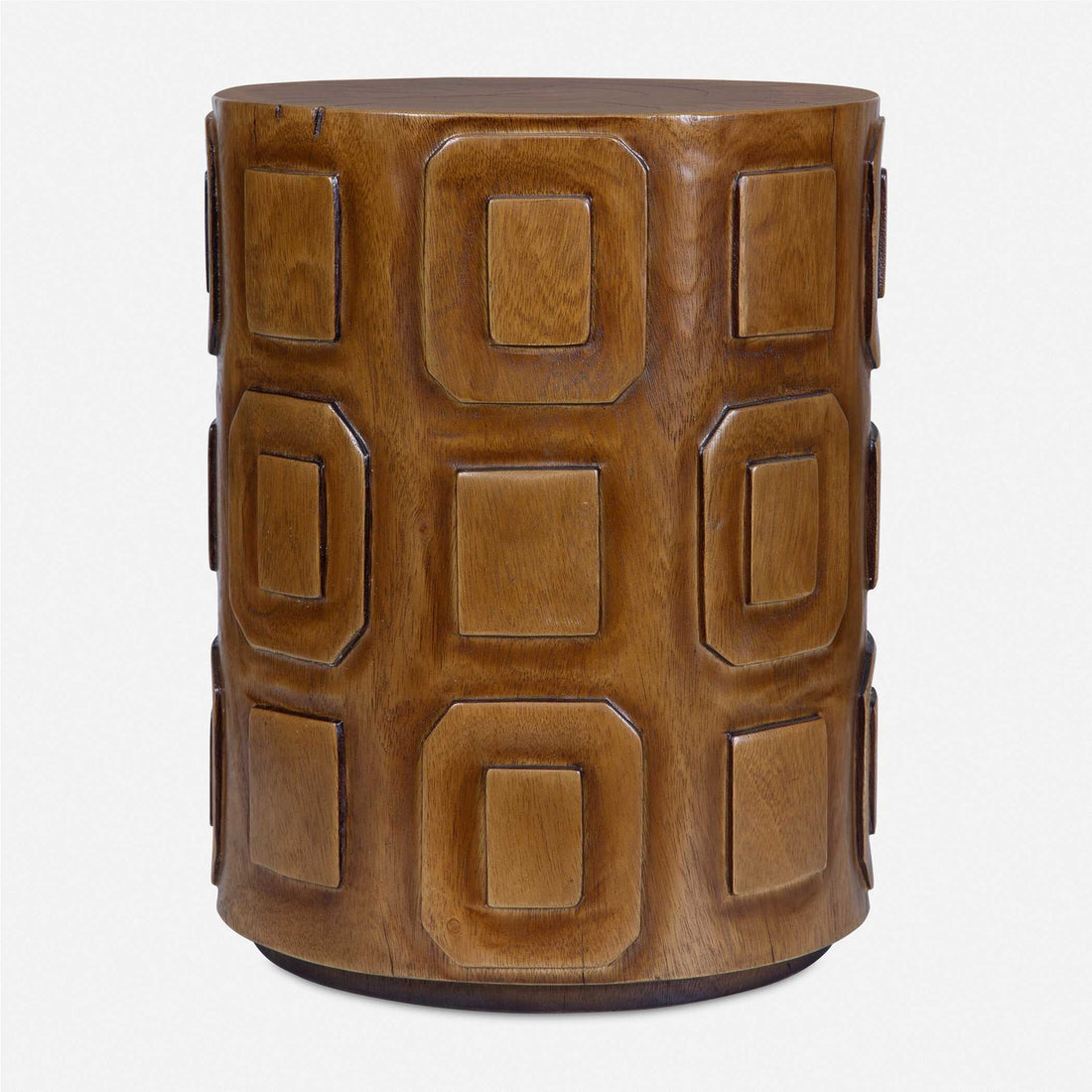UTTERMOST Alson Geometric Accent Table - Side