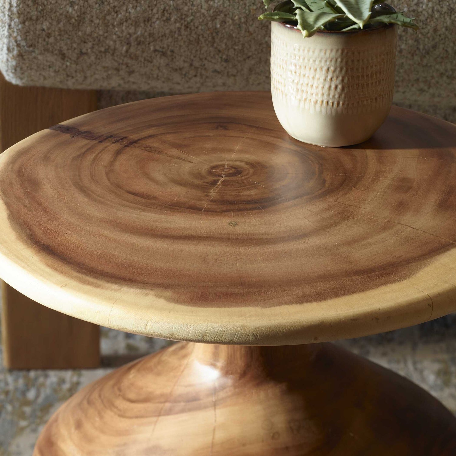 UTTERMOST LYNX ACCENT TABLE - Side