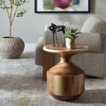 UTTERMOST LYNX ACCENT TABLE - Side