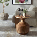 UTTERMOST LYNX ACCENT TABLE - Side