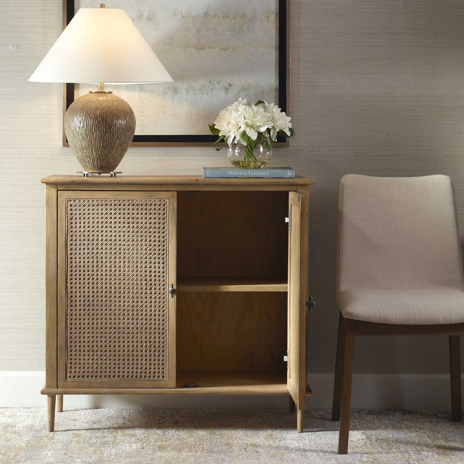 UTTERMOST COAST 2 DOOR CABINET - Cabinets & Bar
