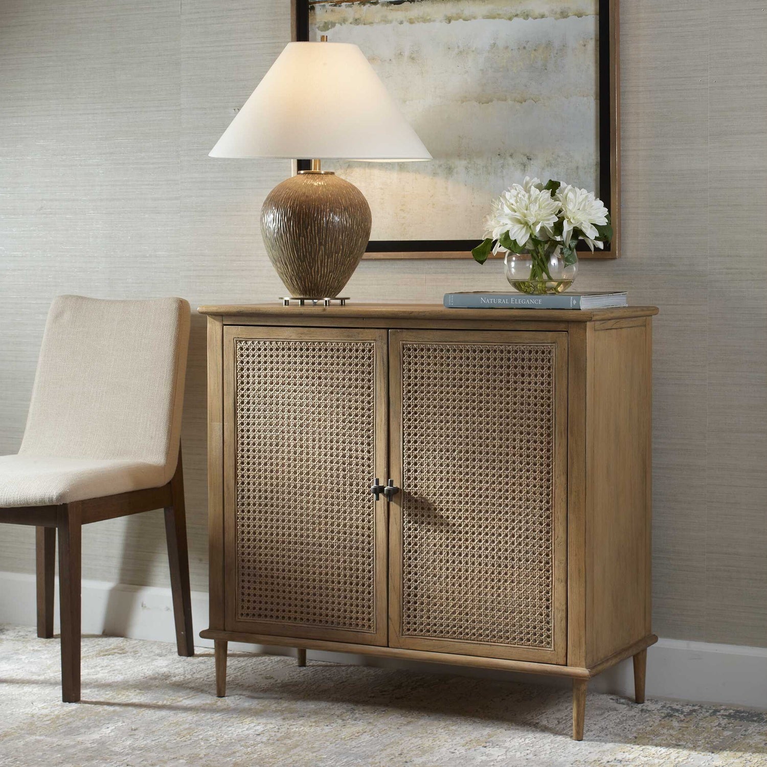 UTTERMOST COAST 2 DOOR CABINET - Cabinets & Bar