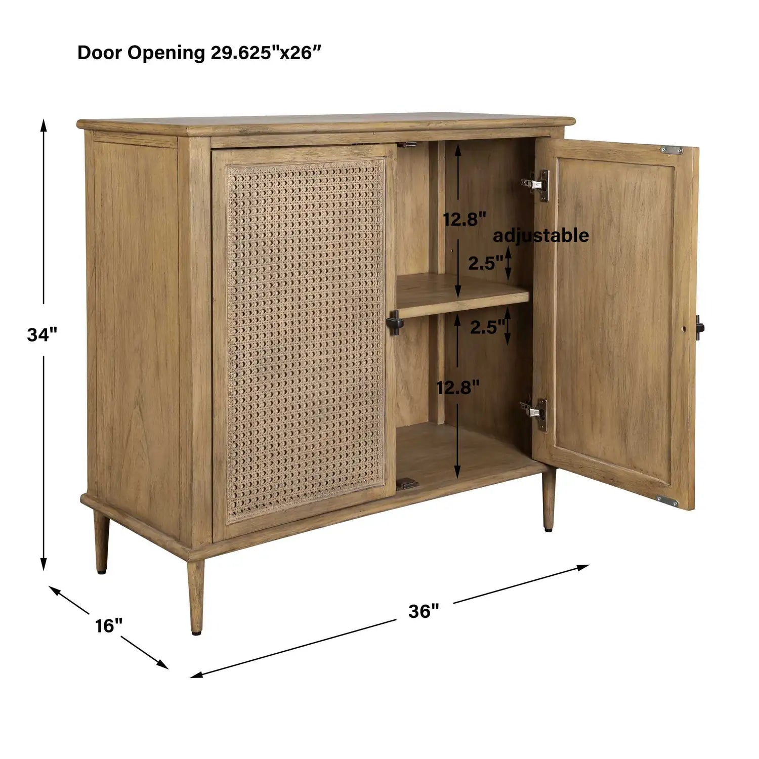 UTTERMOST Coast 2 Door Cabinet - Cabinets & Bar