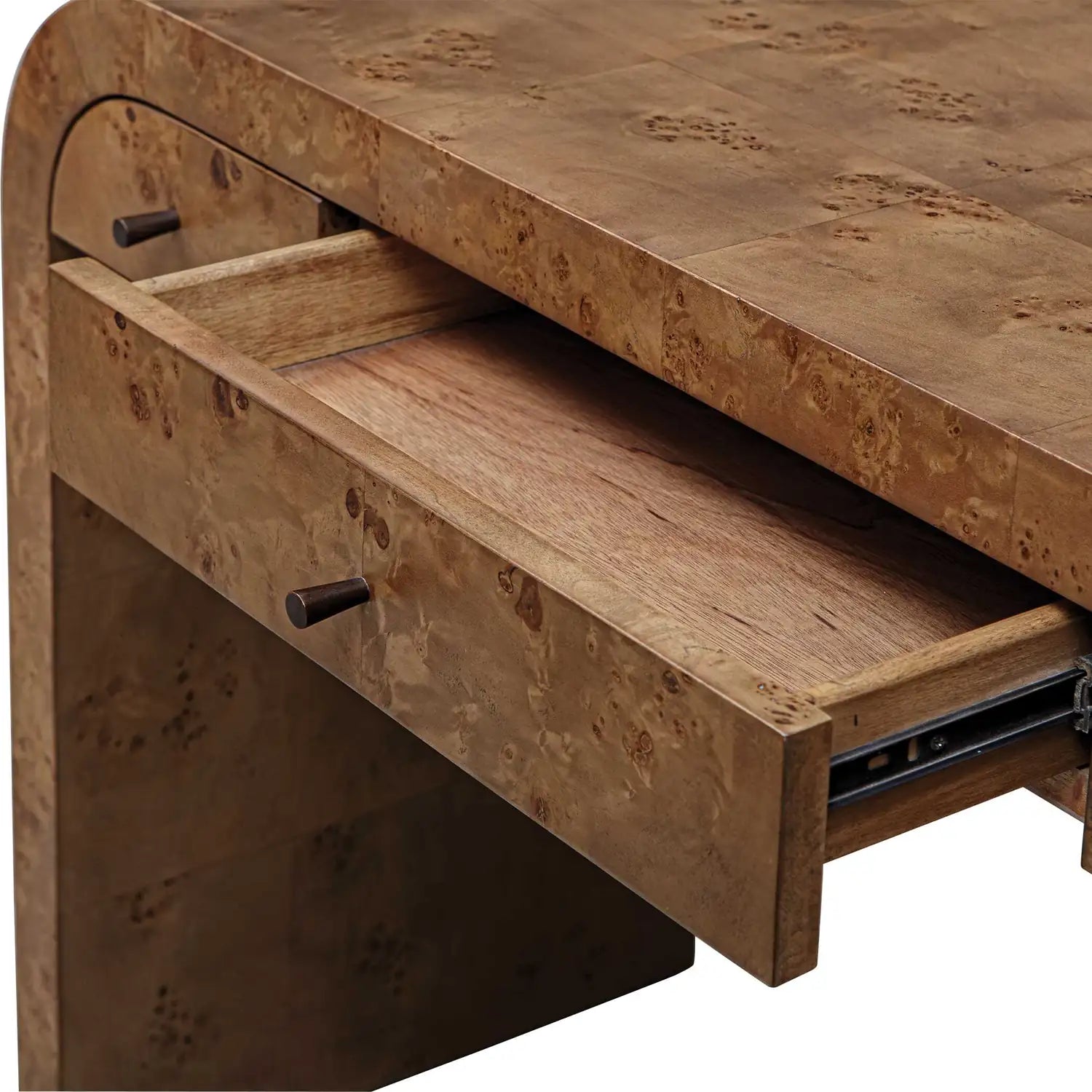 UTTERMOST Rocco Mappa Burl Desk - Desks