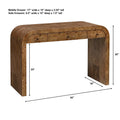 UTTERMOST Rocco Mappa Burl Desk - Desks