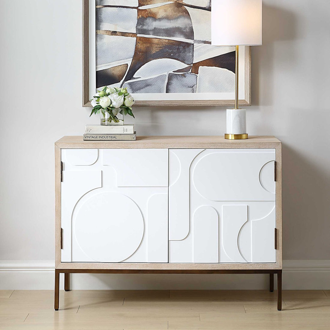 UTTERMOST Weimar 2 Door Cabinet - Cabinets & Bar