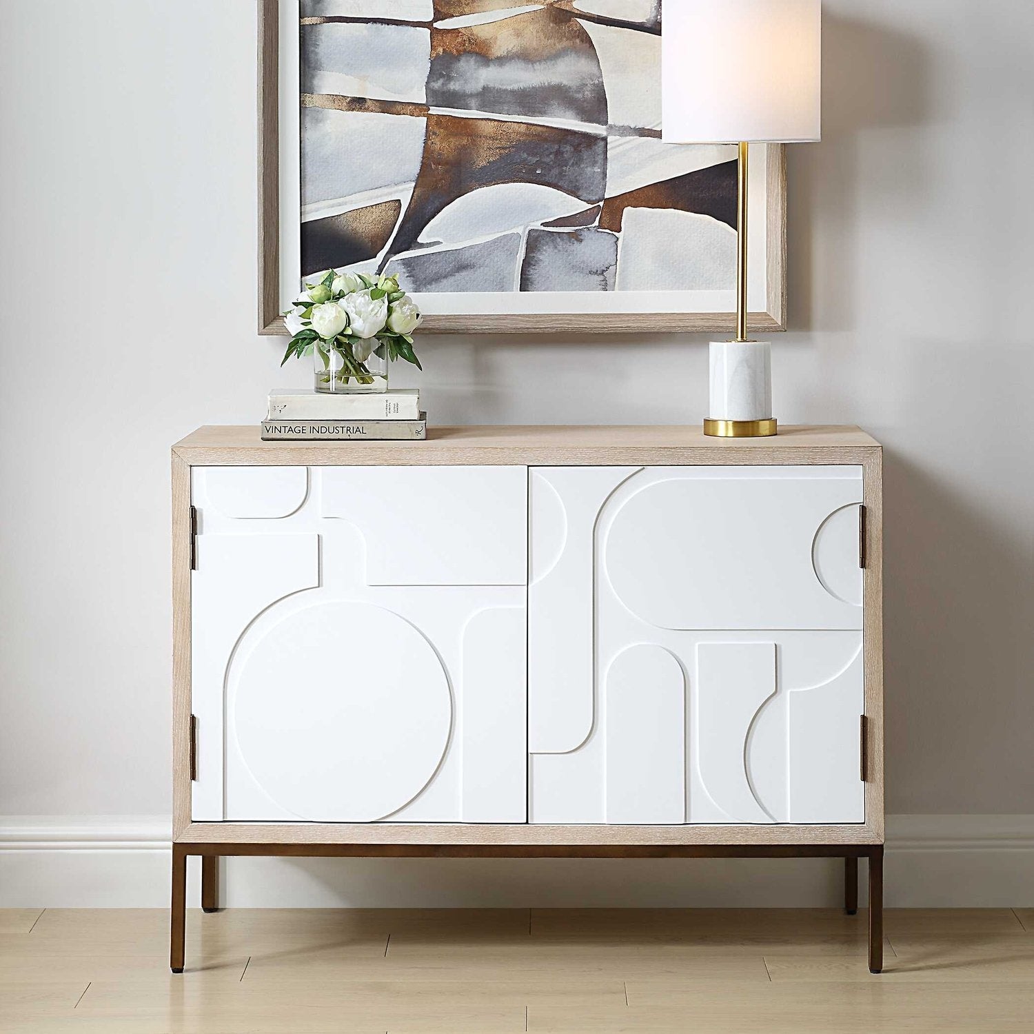 UTTERMOST Weimar 2 Door Cabinet - Cabinets & Bar