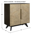 UTTERMOST Reina Modern 2 Door Cabinet - Cabinets & Bar