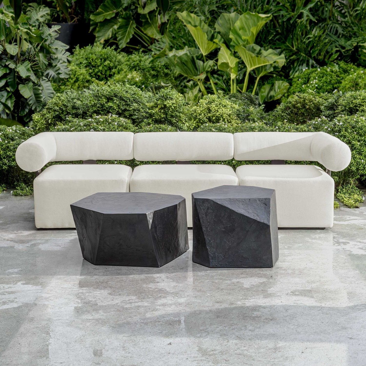 UTTERMOST Parra Slate Outdoor Coffee Table - Outdoor Tables