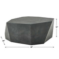 UTTERMOST Parra Slate Outdoor Coffee Table - Outdoor Tables