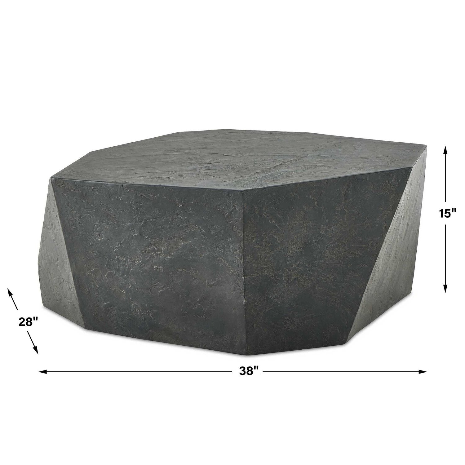 UTTERMOST Parra Slate Outdoor Coffee Table - Outdoor Tables