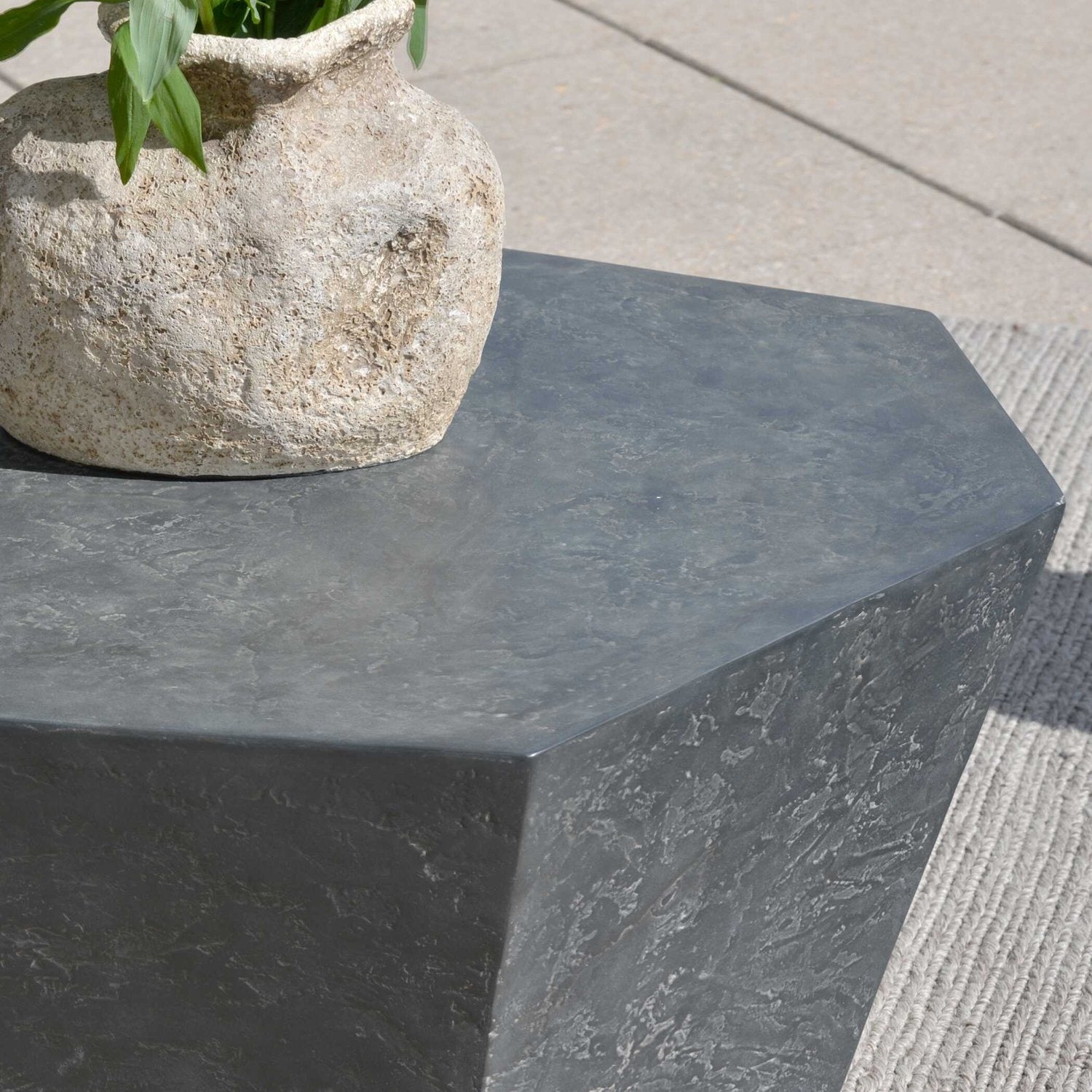 UTTERMOST Parra Slate Outdoor Coffee Table - Outdoor Tables