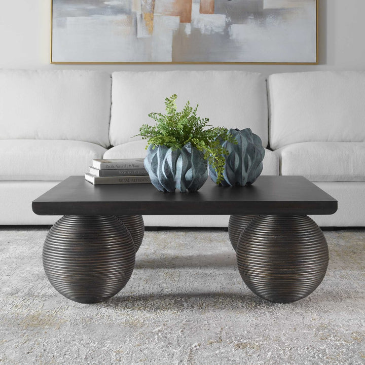 UTTERMOST Kasson Sphere Leg Coffee Table - Coffee