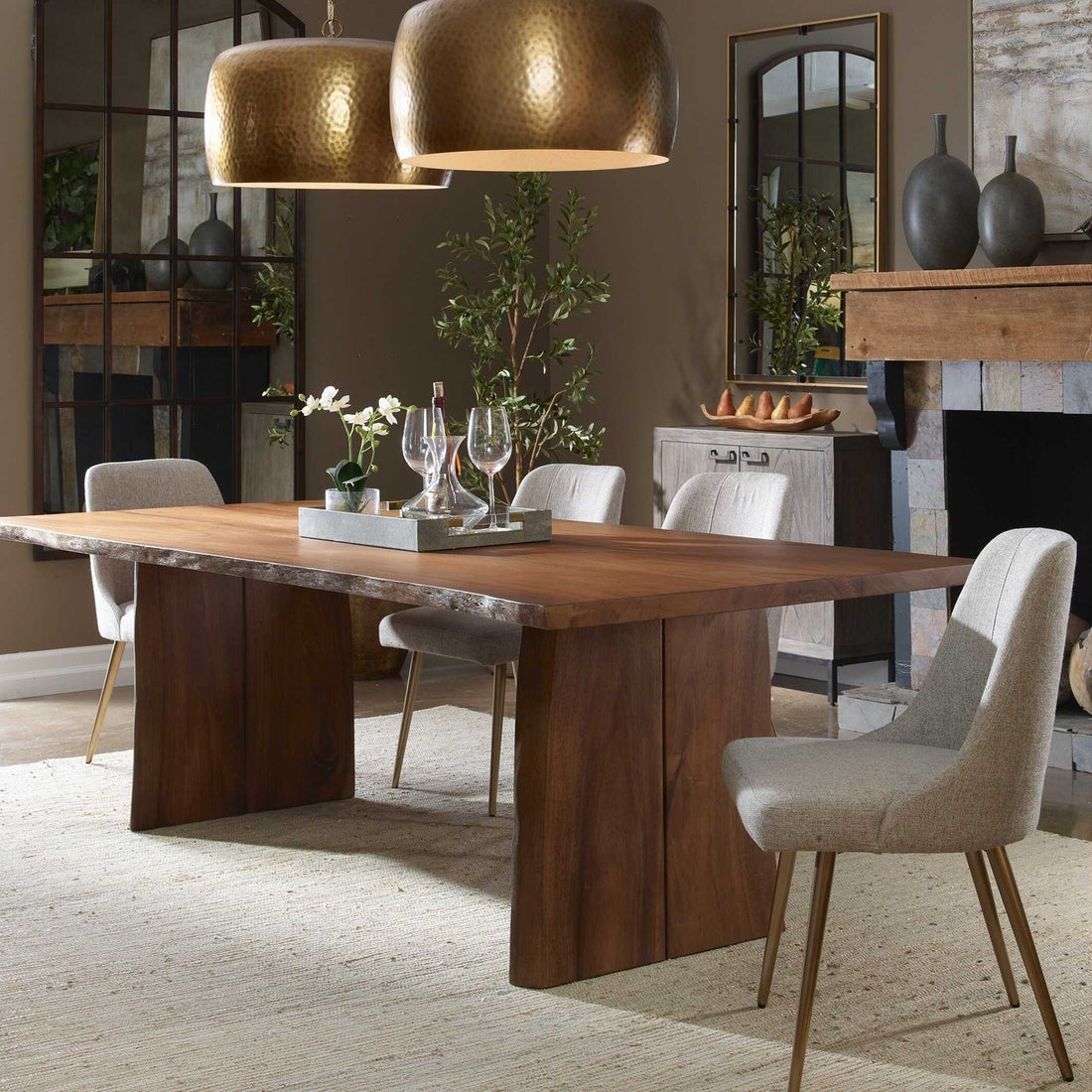 UTTERMOST Glenmore Dining Table - Dining Tables