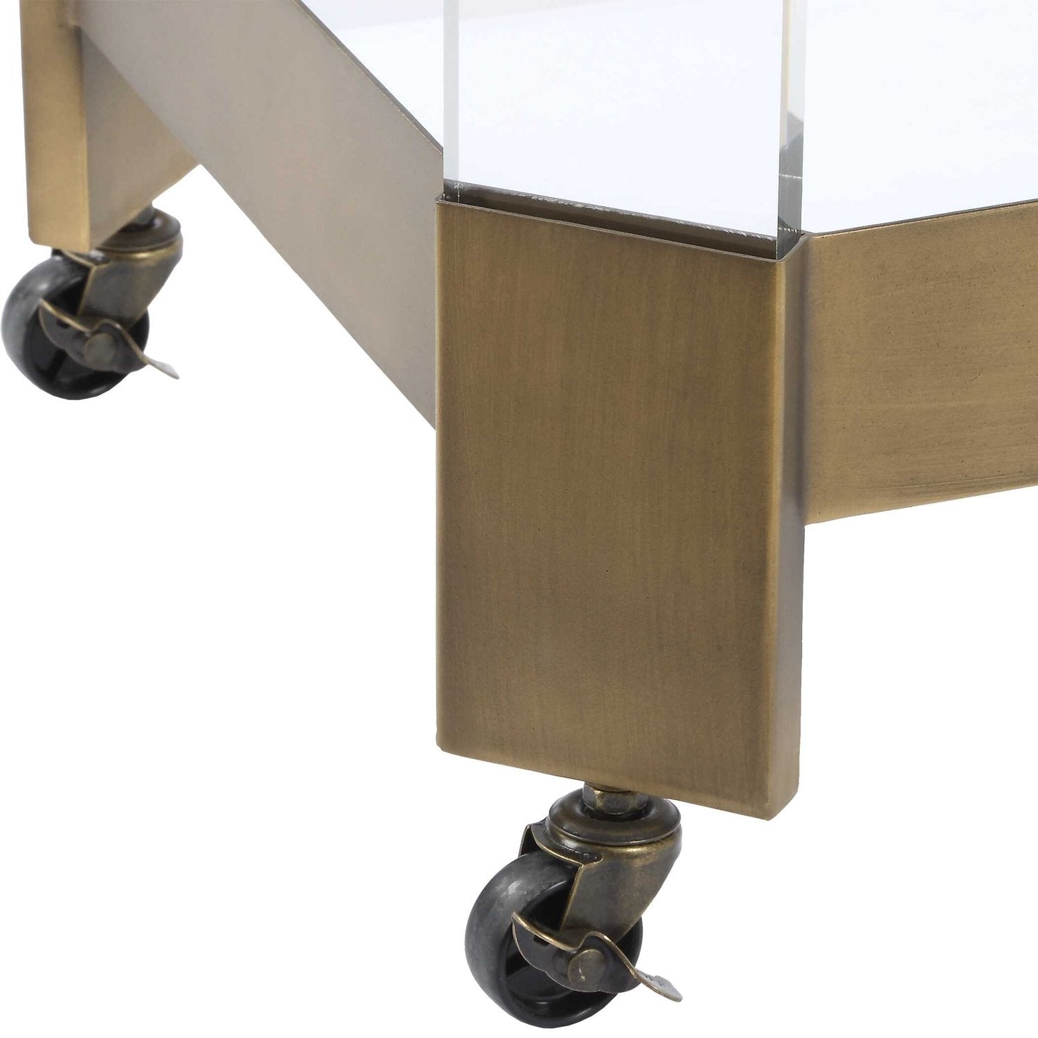 UTTERMOST GISELLE BAR CART - Cabinets & Bar