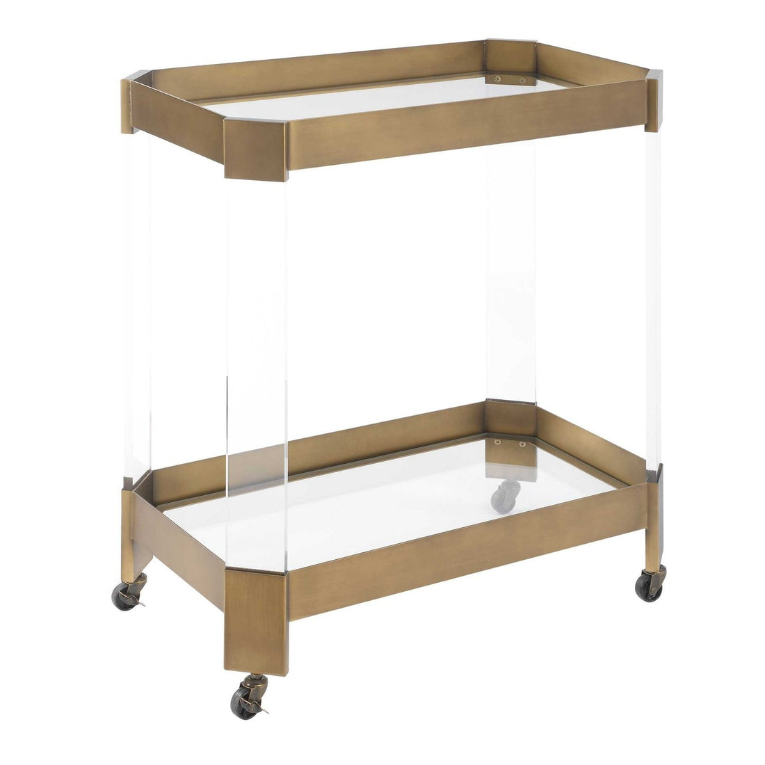 UTTERMOST Giselle Bar Cart - Cabinets & Bar
