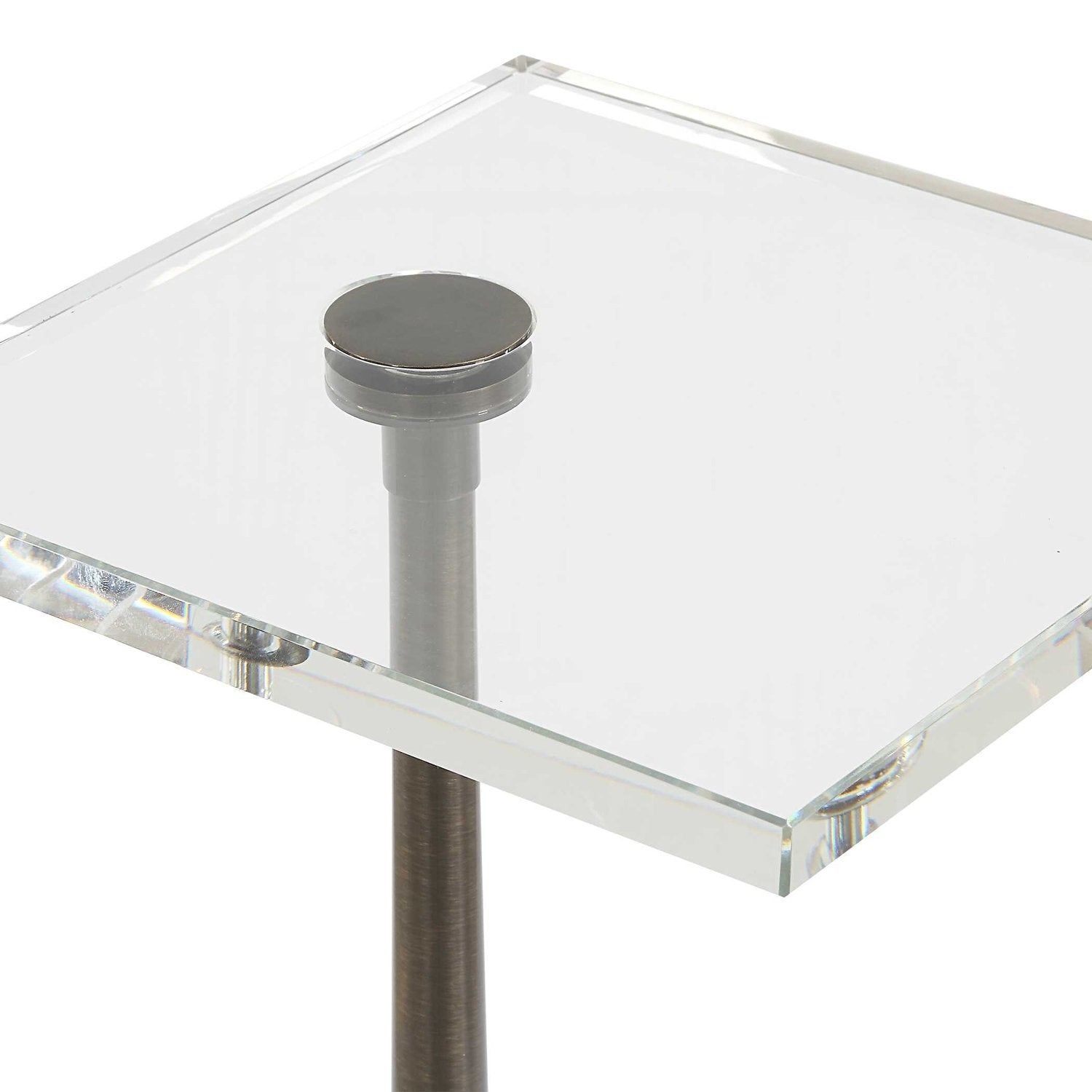 UTTERMOST PELTON DRINK TABLE - Side