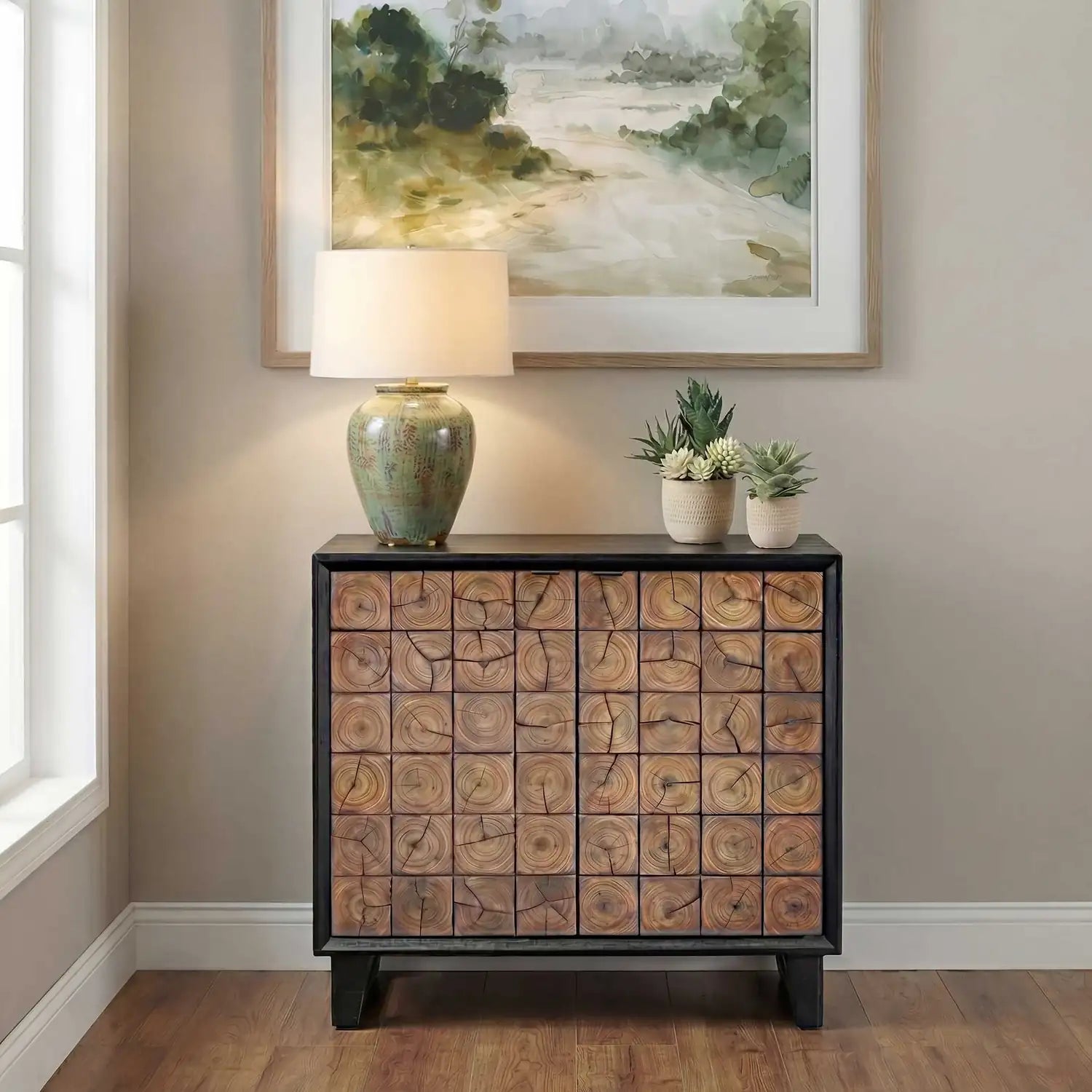 UTTERMOST Muestra Grain 2 Door Cabinet - Decorative Accents