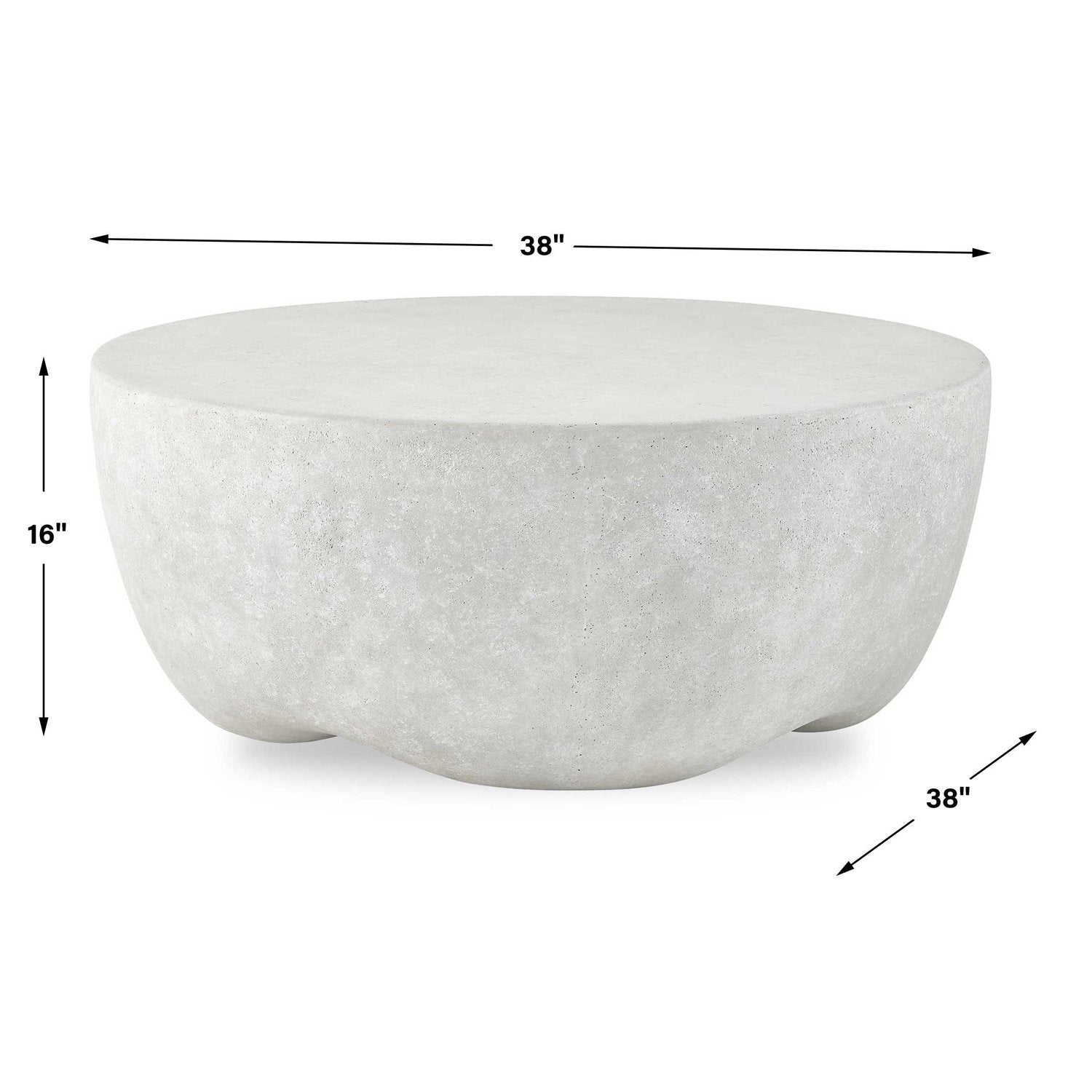 UTTERMOST WRIGHT OUTDOOR COFFEE TABLE - Outdoor Tables