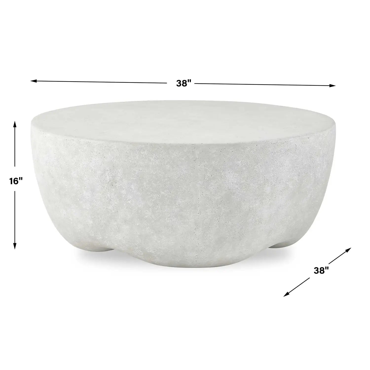 UTTERMOST Wright Outdoor Coffee Table - Outdoor Tables