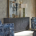UTTERMOST STEVENSON CHISELED 4 DOOR CABINET - Cabinets & Bar